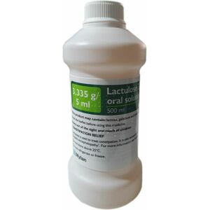 Mylan Lactulose Oral Laxative Solution 3.3g/5ml - 500ml Bottle Mylan Lactulose Oral Laxative Solution 3.3g/5ml - 500ml Bottle
