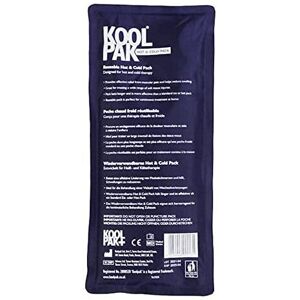 Koolpak Reusable Luxury Hot and Cold Gel Pack - 12cm x 29cm - Pack of 10, Blue, Koolpak Reusable Luxury Hot and Cold Gel Pack - 12cm x 29cm - Pack of 10, Blue,