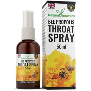 Natural Answers Propolis Throat Spray 50ML , Immune Support & Sore Throat Relief, Natural Answer Natural Answers Propolis Throat Spray 50ML , Immune Support & Sore Throat Relief, Natural Answer