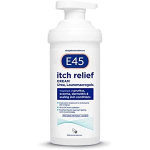 E45 Dermatological Itch Relief Cream, Moisturising Dual Action Treatment for Itc E45 Dermatological Itch Relief Cream, Moisturising Dual Action Treatment for Itc