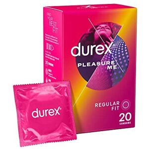 Durex Pleasure Me Ribbed and Dotted Condoms Pack of 20 Durex Pleasure Me Ribbed and Dotted Condoms Pack of 20