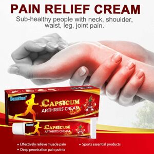 Unbranded Capsaicin Rheumatoid Arthritis Joint Pain Relief Capsicum Joint Care Cream Unbranded Capsaicin Rheumatoid Arthritis Joint Pain Relief Capsicum Joint Care Cream