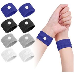 ACWOO Motion Sickness Wristbands - 4 Pairs Natural Anti-Nausea Bands for Kids & Adults ACWOO Motion Sickness Wristbands - 4 Pairs Natural Anti-Nausea Bands for Kids & Adults