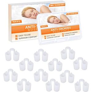Mobi Lock Nose Vent Sinus Relief Dilator (Pack of 12 Small Size) Soft Silicone Vents - A S Mobi Lock Nose Vent Sinus Relief Dilator (Pack of 12 Small Size) Soft Silicone Vents - A S