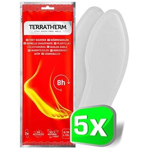 TerraTherm Insole Foot Warmers - 5 Pairs S, Feet Warmers, 100% natural warmth, Heat Pads as TerraTherm Insole Foot Warmers - 5 Pairs S, Feet Warmers, 100% natural warmth, Heat Pads as