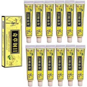 Unbranded (12 Pcs) Natural Chinese Herbal Cream Organic Eczema Herbal Healing Cream Face C Unbranded (12 Pcs) Natural Chinese Herbal Cream Organic Eczema Herbal Healing Cream Face C