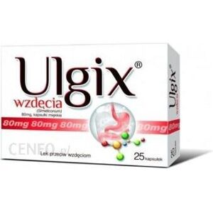 POLSKIE SUPLEMENTY Hasco-Lek Ulgix Na Wzdecia 25 kap Flatulence gases suplement POLSKIE SUPLEMENTY Hasco-Lek Ulgix Na Wzdecia 25 kap Flatulence gases suplement
