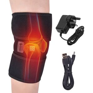 RAYCHES Heated Knee Pad, Knee Brace Heat Therapy, 3 Heating Modes Knee Warmer Wrap RAYCHES Heated Knee Pad, Knee Brace Heat Therapy, 3 Heating Modes Knee Warmer Wrap
