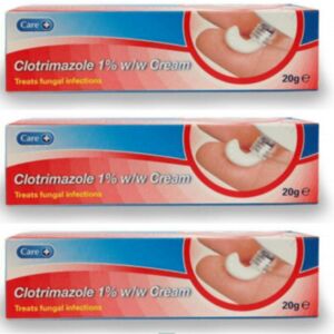 Sunukerr Clotrimazole 1% W/W Cream Treats Fungal Infection - 20G X 3 Sunukerr Clotrimazole 1% W/W Cream Treats Fungal Infection - 20G X 3
