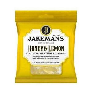 Jakemans Honey & Lemon Soothing Menthol Lozenges 73g Jakemans Honey & Lemon Soothing Menthol Lozenges 73g