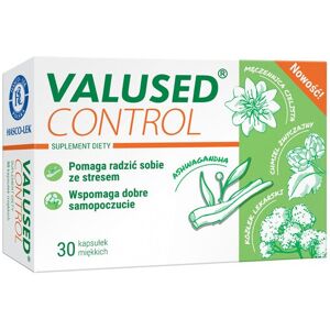 PRZEDS. PRODUKCJI FARMACEUTYCZNEJ HASCO-LEK S.A. VALUSED Control 30x tablets Ashwagandha Stress Relax Nerwy Stres PRZEDS. PRODUKCJI FARMACEUTYCZNEJ HASCO-LEK S.A. VALUSED Control 30x tablets Ashwagandha Stress Relax Nerwy Stres
