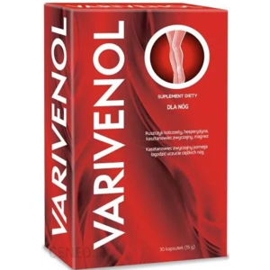 POLSKIE SUPLEMENTY Varivenol 30 kapsułek – suplement na ciężkie nogi, wspiera prawidłowe krążenie n POLSKIE SUPLEMENTY Varivenol 30 kapsułek – suplement na ciężkie nogi, wspiera prawidłowe krążenie n