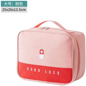nobrand (Large pink) Household Pills First -Aid Bag Hand -Raid Outdoor Epidemic Preventi nobrand (Large pink) Household Pills First -Aid Bag Hand -Raid Outdoor Epidemic Preventi