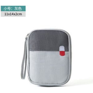 nobrand (Small gray) Household Pills First -Aid Bag Hand -Raid Outdoor Epidemic Preventi nobrand (Small gray) Household Pills First -Aid Bag Hand -Raid Outdoor Epidemic Preventi