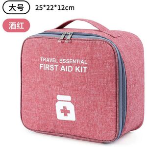 nobrand (Comeon large wine red) Household Pills First -Aid Bag Hand -Raid Outdoor Epidem nobrand (Comeon large wine red) Household Pills First -Aid Bag Hand -Raid Outdoor Epidem