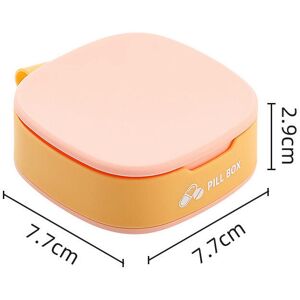 nobrand (pink, One pretend) Popular Box Portable Mini -Small Pill Box 7 -Day Medicine Sm nobrand (pink, One pretend) Popular Box Portable Mini -Small Pill Box 7 -Day Medicine Sm