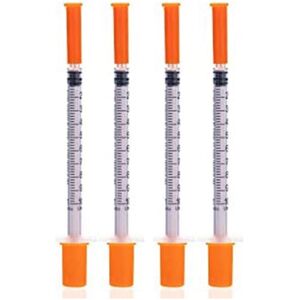 Unbranded 100 Pack 30g 1cc 1/2inch Syringe With Needle - Disposable Individual Package Unbranded 100 Pack 30g 1cc 1/2inch Syringe With Needle - Disposable Individual Package