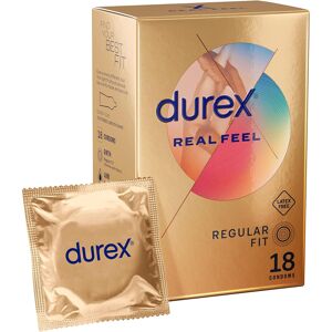 Durex Real Feel Condoms Latex Free Regular Fit 18s Durex Real Feel Condoms Latex Free Regular Fit 18s
