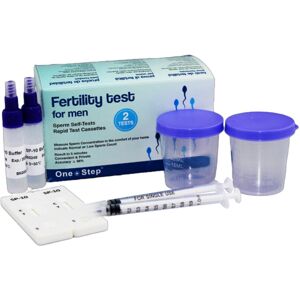 Step-by-Step One Step: Fertility Test for Men, Indicate Normal or Low Sperm Count – 2 Tests Step-by-Step One Step: Fertility Test for Men, Indicate Normal or Low Sperm Count – 2 Tests