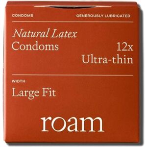 (Buy 12) Roam Ultra Thin Condoms for Safer Sex Large Fit (Buy 12) Roam Ultra Thin Condoms for Safer Sex Large Fit