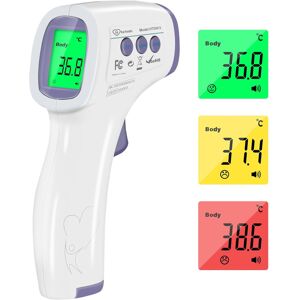 LPOW NON CONTACT DIGITAL DISPLAY INFRARED BODY & FOREHEAD THERMOMETER LPOW NON CONTACT DIGITAL DISPLAY INFRARED BODY & FOREHEAD THERMOMETER