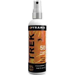Pyramid Trek 50. Maximum strength DEET Insect/Mosquito Repellent DEET Spray - 10 Pyramid Trek 50. Maximum strength DEET Insect/Mosquito Repellent DEET Spray - 10