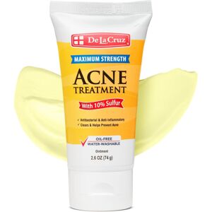 Unbranded De La Cruz 10% Sulfur Acne Treatment Ointment Effective Acne Spot Treatment & Ad Unbranded De La Cruz 10% Sulfur Acne Treatment Ointment Effective Acne Spot Treatment & Ad