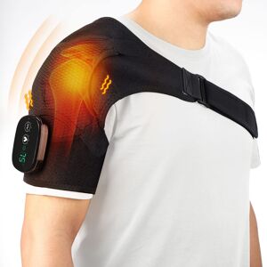 afdeal Heated Shoulder Wrap Brace Support with Vibration, Heating Electric Shoulder Wra afdeal Heated Shoulder Wrap Brace Support with Vibration, Heating Electric Shoulder Wra