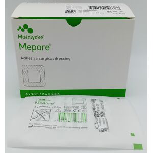 Molnlycke Mepore 6cm x 7cm Box of 60 - REF: 670800 Molnlycke Mepore 6cm x 7cm Box of 60 - REF: 670800