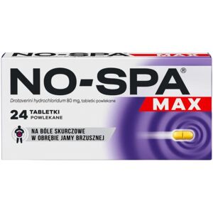 Sanofi No-Spa Max No spa Nospa 24x tablets Sanofi No-Spa Max No spa Nospa 24x tablets