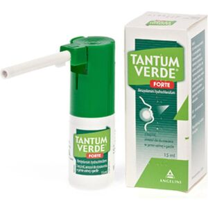 ANGELINI PHARMA Tantum Verde Forte 3mg/ml Spray Sore Throat Antiseptic 15ml * ANGELINI PHARMA Tantum Verde Forte 3mg/ml Spray Sore Throat Antiseptic 15ml *