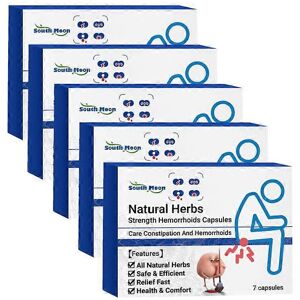 Unbranded (5Boxes) Natural Herbal Hemorrhoid Capsules Eliminate Hemorrhoid No Side Effects Unbranded (5Boxes) Natural Herbal Hemorrhoid Capsules Eliminate Hemorrhoid No Side Effects