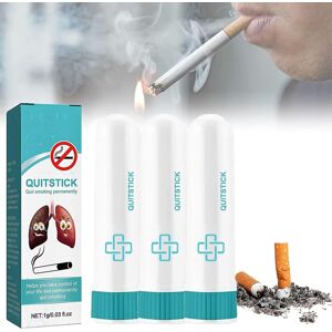 Unbranded (3pcs) Breathefree Quitstick, Easy-to-use Inhaler, Natural Suppressant Helps Qui Unbranded (3pcs) Breathefree Quitstick, Easy-to-use Inhaler, Natural Suppressant Helps Qui