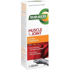 Unbranded Rub.A535 Extra Strength Heat Cream 100g Muscle & Joint Pain Relief Soothing He Unbranded Rub.A535 Extra Strength Heat Cream 100g Muscle & Joint Pain Relief Soothing He