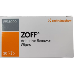 Smith & Nephew Zoff Adhesive Remover Wipes 5000-20: Gentle, Residue-Free Removal for Medical Ad Smith & Nephew Zoff Adhesive Remover Wipes 5000-20: Gentle, Residue-Free Removal for Medical Ad