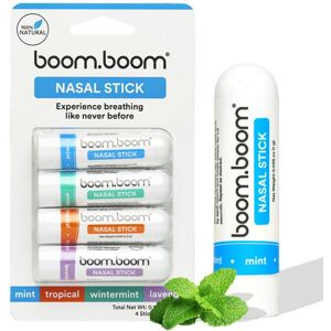 Unbranded BoomBoom Nasal Stick: Powerful Essential Oil Vapors Featured on Shark Tank B Unbranded BoomBoom Nasal Stick: Powerful Essential Oil Vapors Featured on Shark Tank B