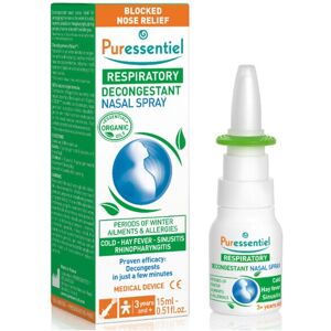 Unbranded Puressentiel Respiratory Decongestant Nasal Spray 15ml Unbranded Puressentiel Respiratory Decongestant Nasal Spray 15ml