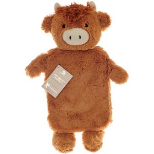 Aroma Home Harris Highland Cow 2L Hot Water Bottle with Faux Fur Cover - Cozy Heat Therapy Aroma Home Harris Highland Cow 2L Hot Water Bottle with Faux Fur Cover - Cozy Heat Therapy