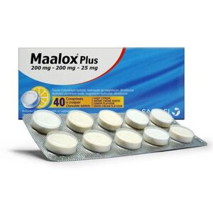 Unbranded Maalox Plus Tablets 40s - Fast relief from indigestion, heartburn & trapped wind Unbranded Maalox Plus Tablets 40s - Fast relief from indigestion, heartburn & trapped wind