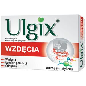 HASCO-LEK Ulgix Wzdęcia 80 mg, 50 kapsułek miękkich HASCO-LEK Ulgix Wzdęcia 80 mg, 50 kapsułek miękkich