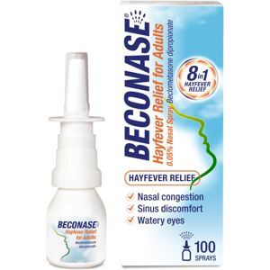 Beconase Hayfever Relief Nasal Spray - 8 in 1 Effective Relief for Allergy Sympt Beconase Hayfever Relief Nasal Spray - 8 in 1 Effective Relief for Allergy Sympt