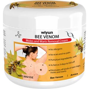 Unbranded Wiyun Bee Venom Wart Care Cream, Gently Cleanses Skin With Label, Moisturizes An Unbranded Wiyun Bee Venom Wart Care Cream, Gently Cleanses Skin With Label, Moisturizes An