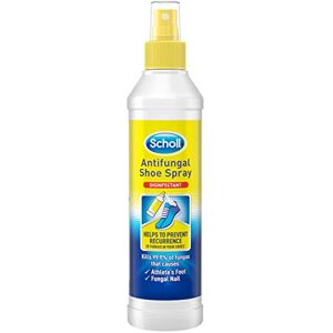 Scholl Shoe Spray Antifungal Disinfectant, 250ml - Kills 99.9% of Fungal Nail & Scholl Shoe Spray Antifungal Disinfectant, 250ml - Kills 99.9% of Fungal Nail &