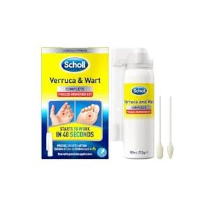 Scholl Verruca & Wart Complete Freeze Remover Kit, 80ml - Verucca Freeze Treatme Scholl Verruca & Wart Complete Freeze Remover Kit, 80ml - Verucca Freeze Treatme