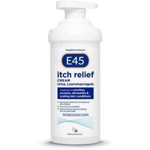 E45 Dermatological Itch Relief Cream, Moisturising Dual Action Treatment for Itc E45 Dermatological Itch Relief Cream, Moisturising Dual Action Treatment for Itc