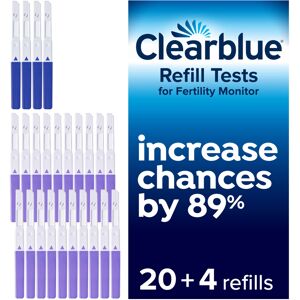 Clearblue Refill Pack For Advanced Fertility Monitor: 20 Fertility Tests For Ovu Clearblue Refill Pack For Advanced Fertility Monitor: 20 Fertility Tests For Ovu