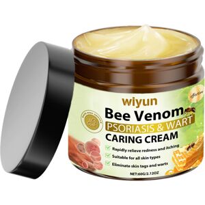 Wiyun Bee Venom Skin Care Cream - Nourishing Psoriasis Relief for Face & Body, 60g Wiyun Bee Venom Skin Care Cream - Nourishing Psoriasis Relief for Face & Body, 60g