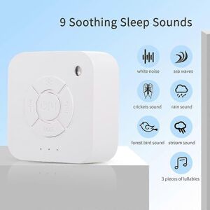 FURTALK (As show, One size) Portable 9 Sound Light Sleeping Machine - White Noise Machin FURTALK (As show, One size) Portable 9 Sound Light Sleeping Machine - White Noise Machin
