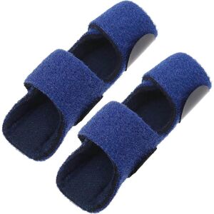 Unbranded (As show, One size) 2pcs Adjustable Finger Splint for Pain Relief (Blue) Unbranded (As show, One size) 2pcs Adjustable Finger Splint for Pain Relief (Blue)
