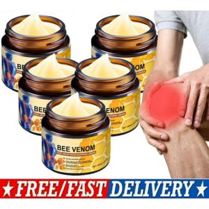 Unbranded 5PC Bee Venom Cream Pain Relief Treatment Cream Bee Venom Joint Treatment Gel Unbranded 5PC Bee Venom Cream Pain Relief Treatment Cream Bee Venom Joint Treatment Gel